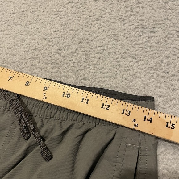 KUHL Kruiser Shorts Mens Small Gray 9.5" Inseam Drawstring Hiking Nylon 5249 - Picture 10 of 14